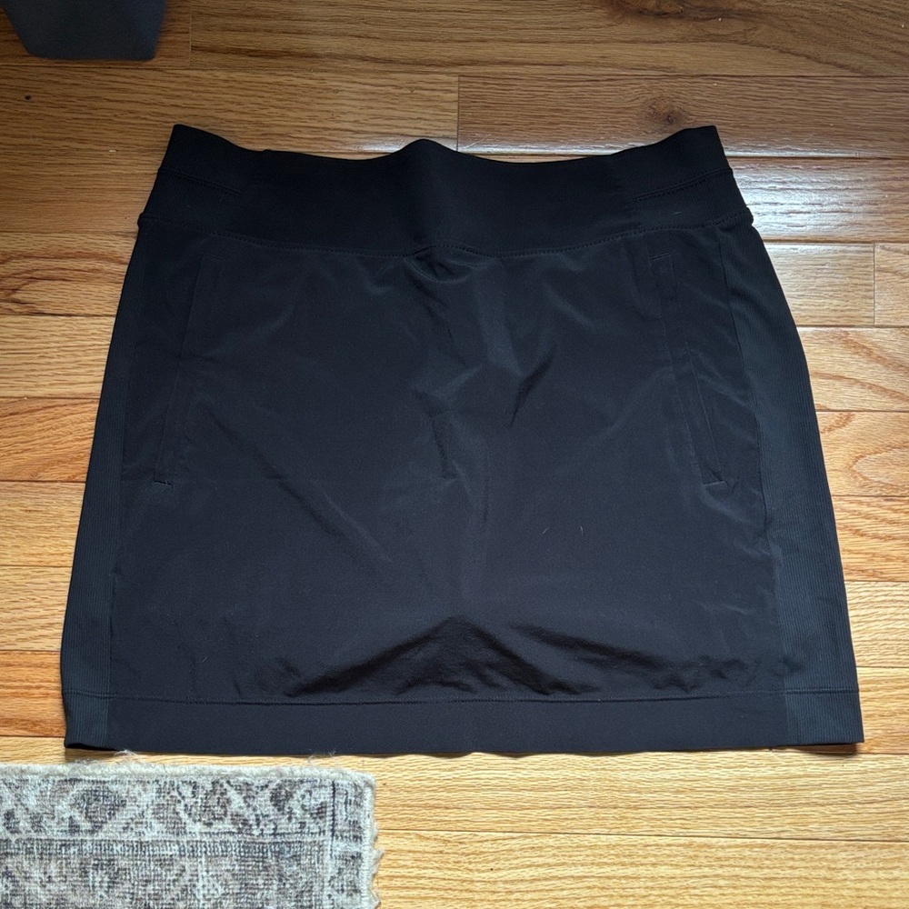 Athleta Black Mini Skort